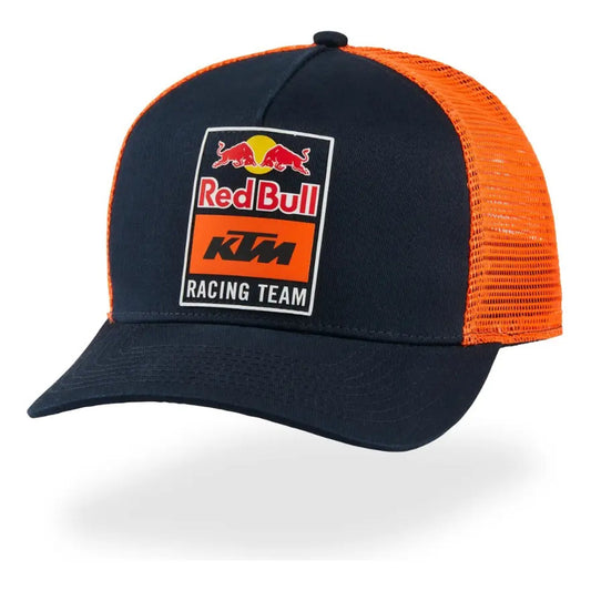 Gorra Ktm Original Ktm Red Bull Racing Ajustable Naranja/azul Adulto Ajustable