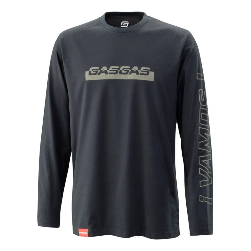 Playera Original Gasgas  Vamos  Manga Larga Tallas