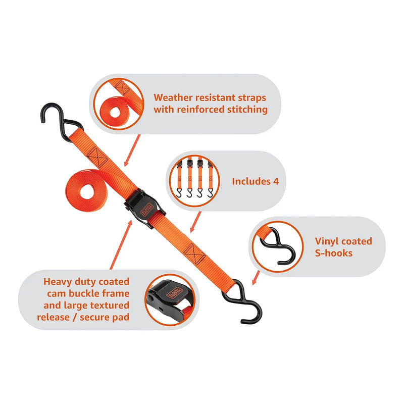 Sujetadores Para Moto / Remolque Black And Decker (2)