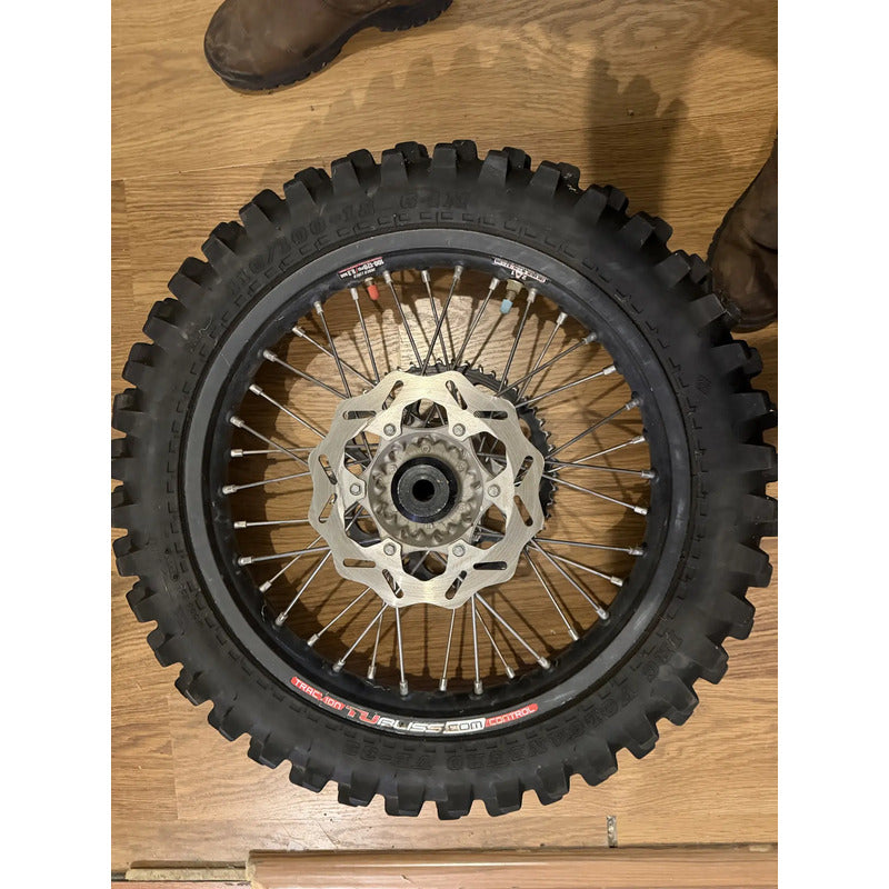 Rin Con Llanta Tubliss Sprocket 52 Dientes Ktm/husq/gas/sher Negro