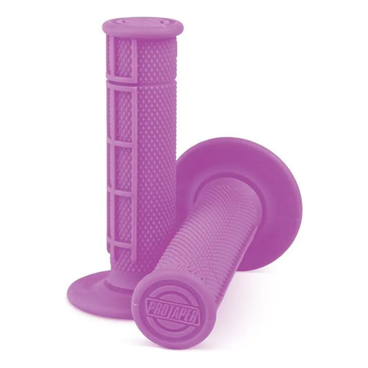 Puños Grips Marca Pro Taper Mx Medio Waffle Colores Morado Neon