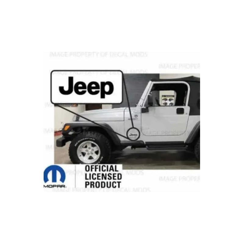 Calcas (2)  Original  Jeep  Logo 1997-2006 Mopar