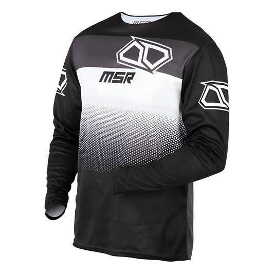 Jersey Msr Axxis Range Mx Enduromtb Bmx Downhill T. Large Grande (large) Negro