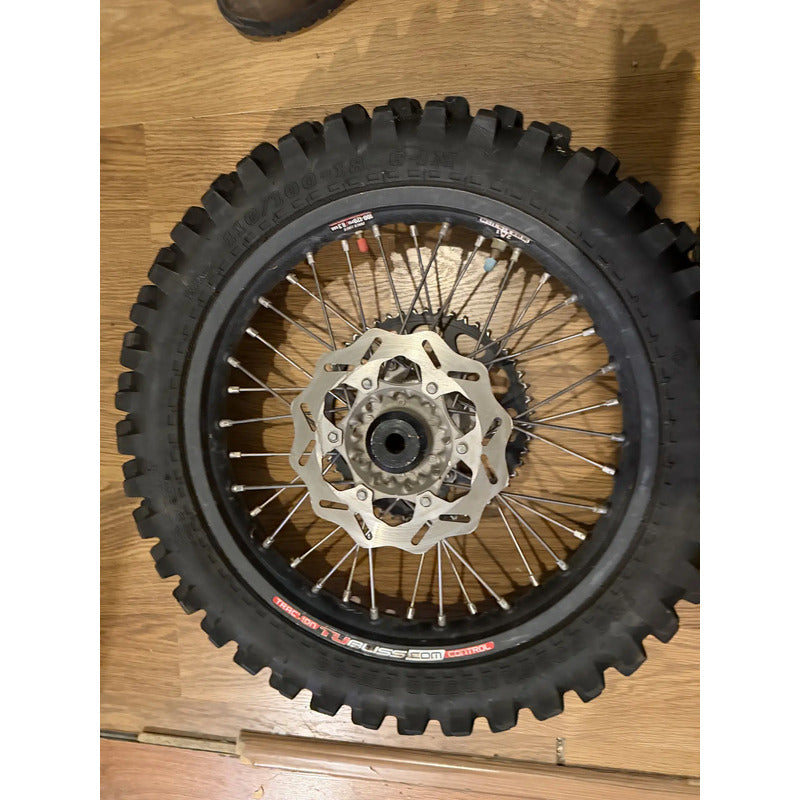 Rin Con Llanta Tubliss Sprocket 52 Dientes Ktm/husq/gas/sher Negro