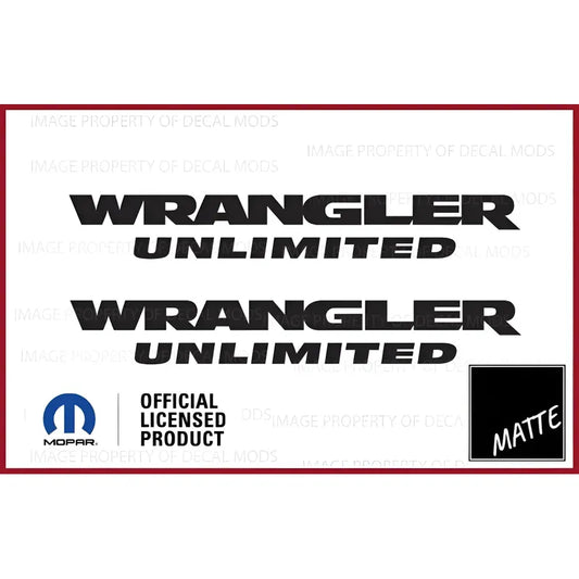 Calcas (2)  Original Wrangler Unlimited 2007-2018 (lateral)