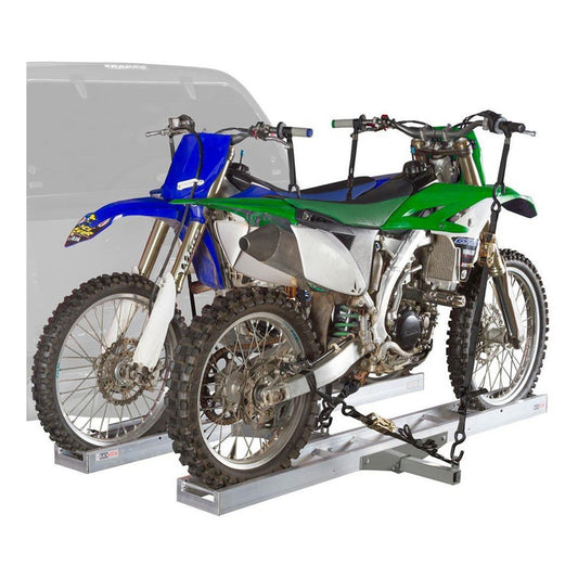 Motocicleta Scooter Dirtbike Doble Carrier Con Rampa Alumini