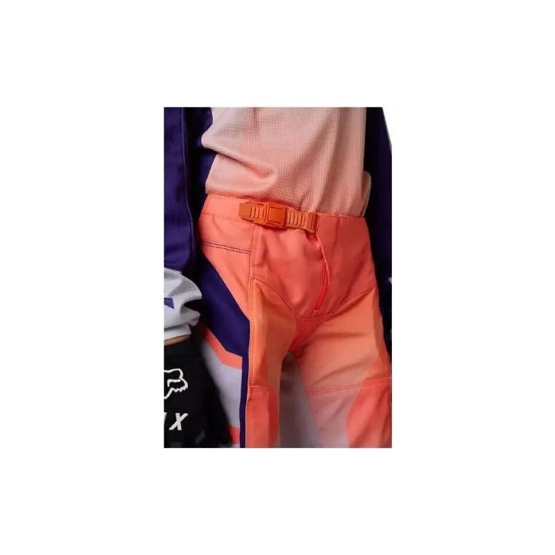 Pantalon Fox 180 Leed Mx/enduro/mtb Dama Talla 6us Naranja/morado 6us