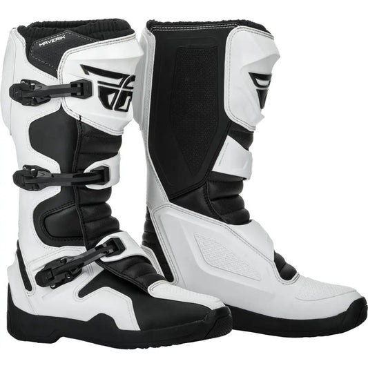 Botas Fly Racing Maverik Enduro/motocross/atv Blanco/negro
