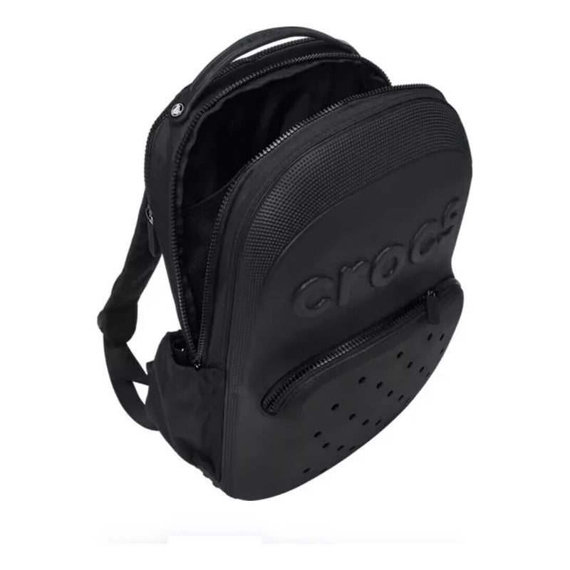 Mochila Crocs Azul Marino Original Escolar 42 Cm
