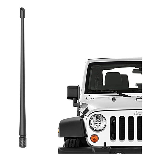 Antena 13  Flexible  Jeep Wrangler Jk Jl Rubico Sahara 07-22