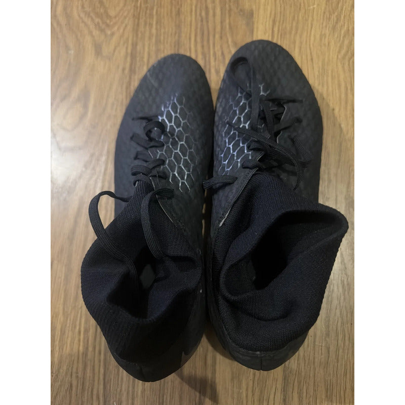 Tacos Tachones Nike Hypervenom 3 Negro Talla 11 Us