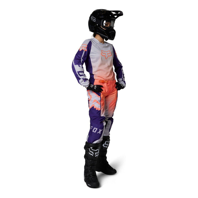 Jersey Pantalon Fox Racing 180 Leer Dama Small Talla 6us