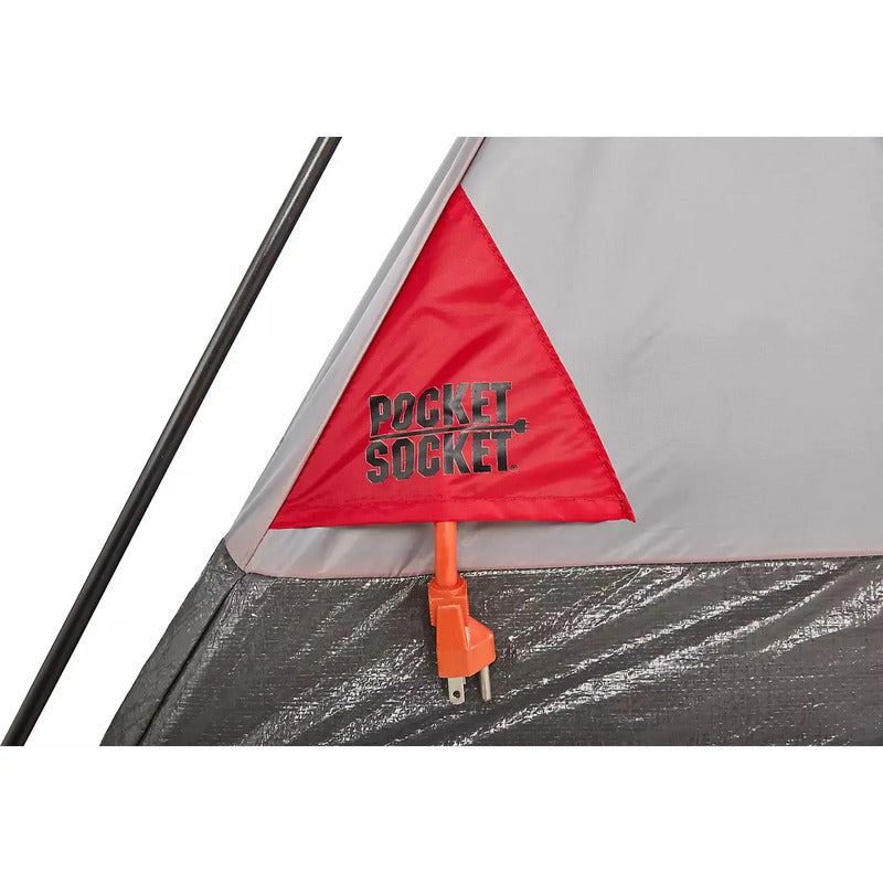 Tienda De Campaña Magellan Domo  4 Personas Calidad Naranja