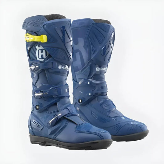 Botas Husqvarna Sidi X-3  Enduro/mx/atv Talla 8/8.5us Eur42 Azul 8 Us