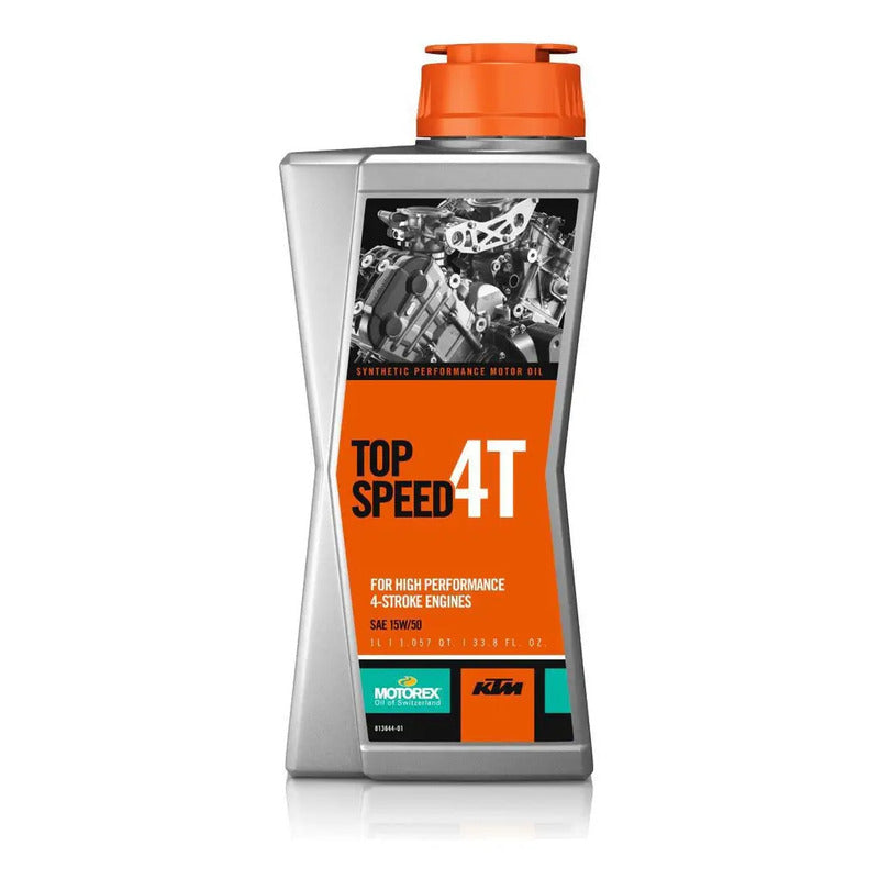 Aceite Motorex Top Speed 4t 15w 50 Sintético