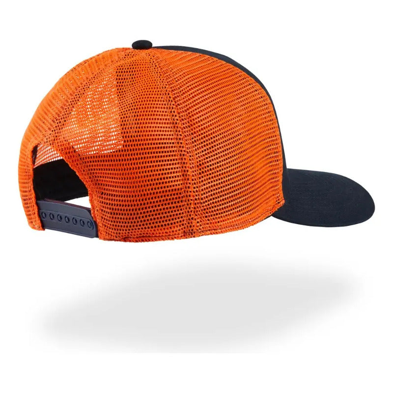 Gorra Ktm Original Ktm Red Bull Racing Ajustable Naranja/azul Adulto Ajustable