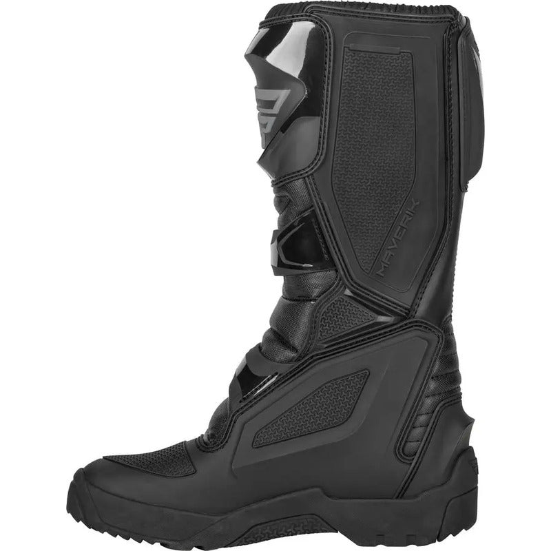 Botas Fly Racing Maverick Enduro/mx/atv Negro Talla 10us Negro 10 Us