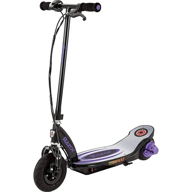 Patin Electrico Razor Power Core E100 Scooter Morado  Factur Morado