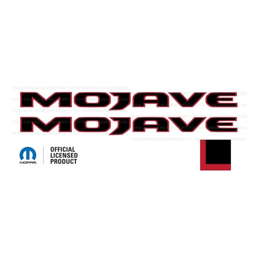 Calcas (2)  Original  Jeep Mojave 2018 - 22 Negro/rojo