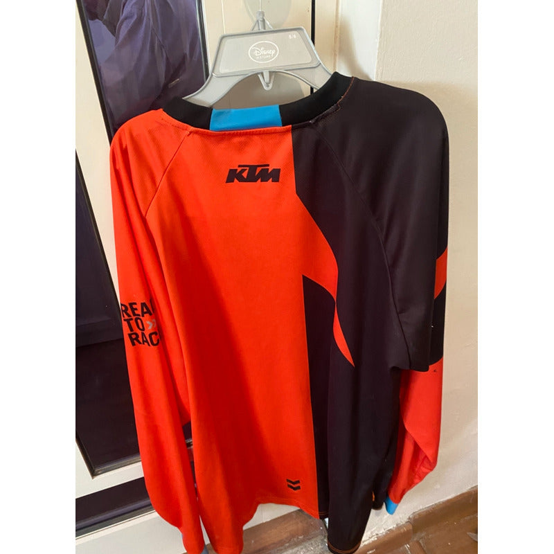 Jersey Ktm Pounce Motocross/ Enduro Talla 2xl Exhibicion 2xg Naranja