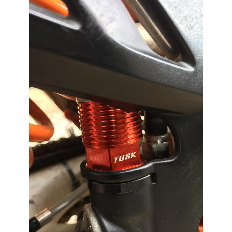 Extensor De Depósito De Freno Trasero Tusk Naranja Para Ktm