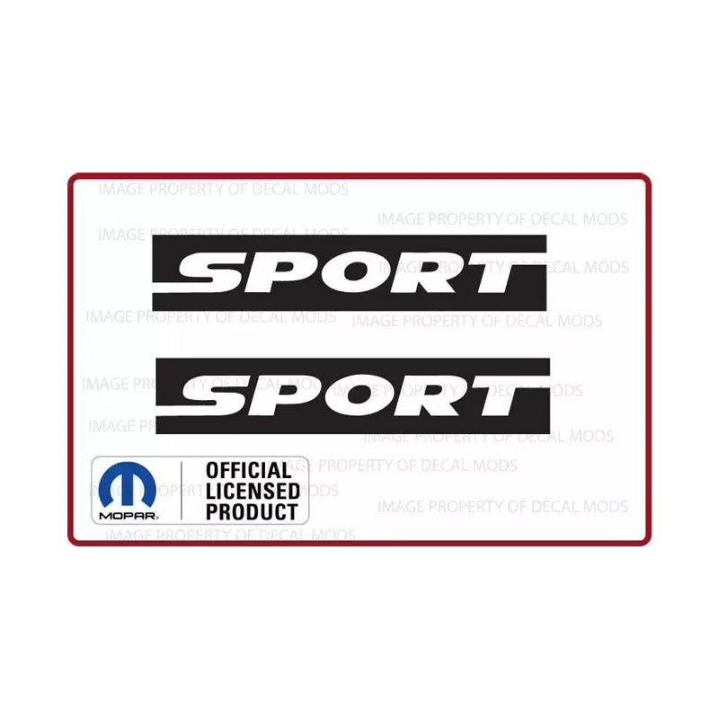 Calcas (2) Laterales Jeep Sport 2007-2018 Originales Mopar