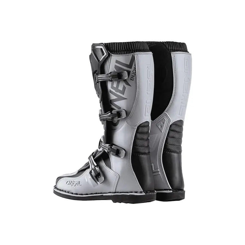 Botas Oneal Enduro/motocross/atv Element  Gris Talla 9 Gris 9 Us