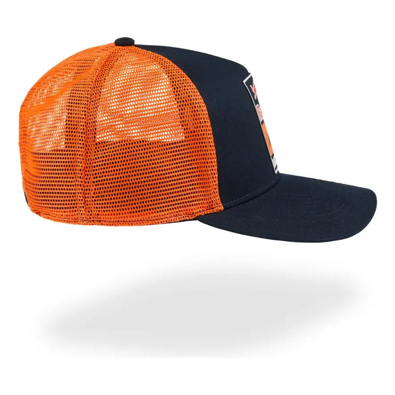 Gorra Ktm Original Ktm Red Bull Racing Ajustable Naranja/azul Adulto Ajustable