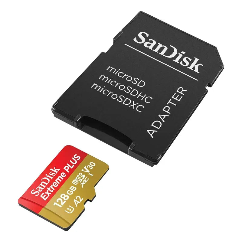 Memoria Sandisk Extreme Plus 128gb 200mb Quickflow Microsd