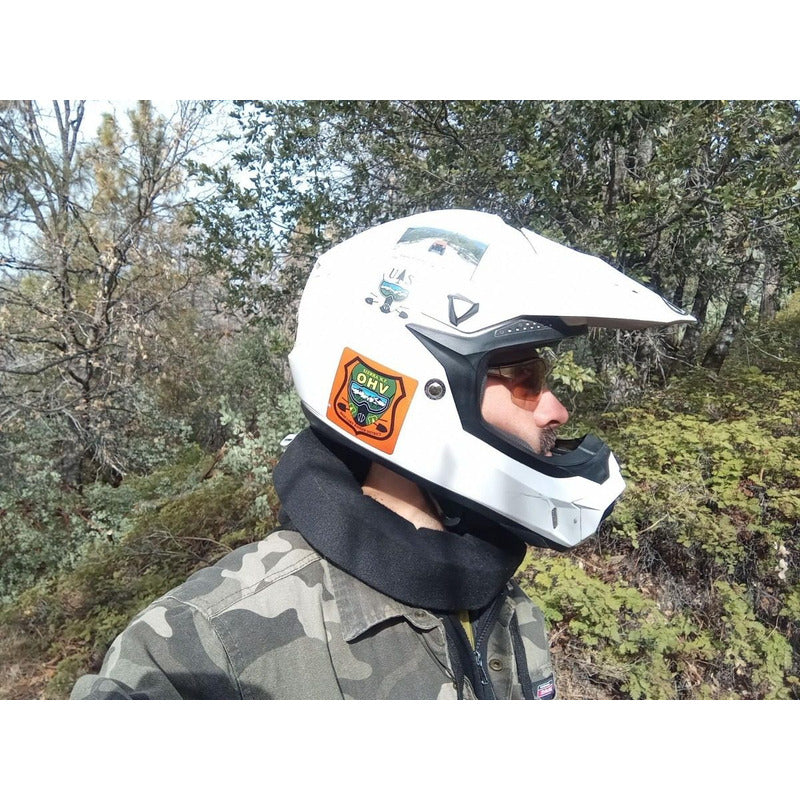 Collarin Soporte Casco Para  Motocross Enduro Cuatrimoto M