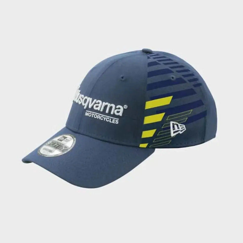 Gorra Husqvarna Genuina Modelo Team Curved Ajustable Azul Adulto Ajustable