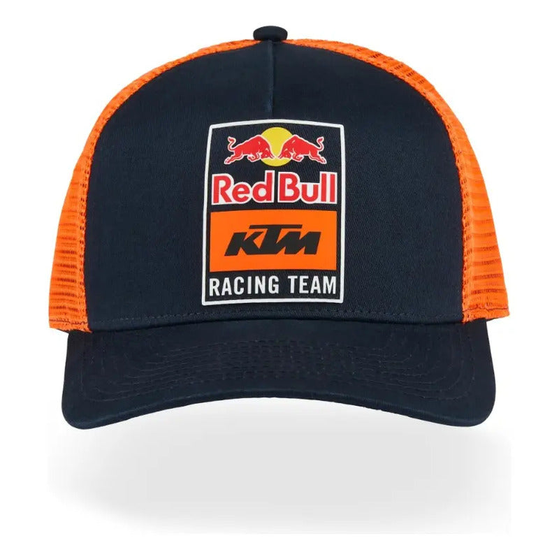 Gorra Ktm Original Ktm Red Bull Racing Ajustable Naranja/azul Adulto Ajustable
