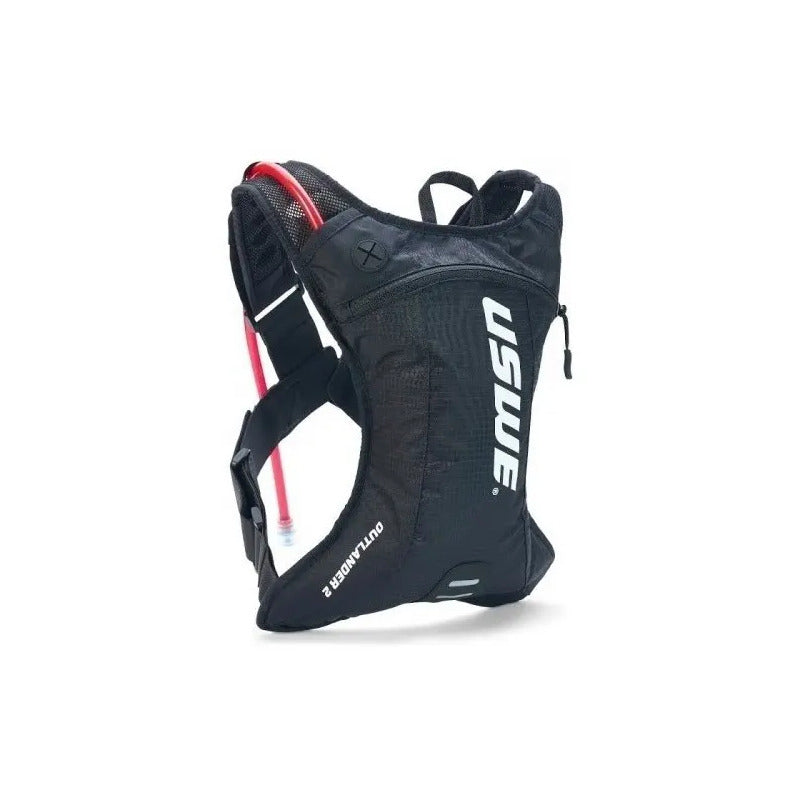 Mochila De Hidratacion Uswe Outlander 2 Carbon 1.5lt Carbon Black Poliéster