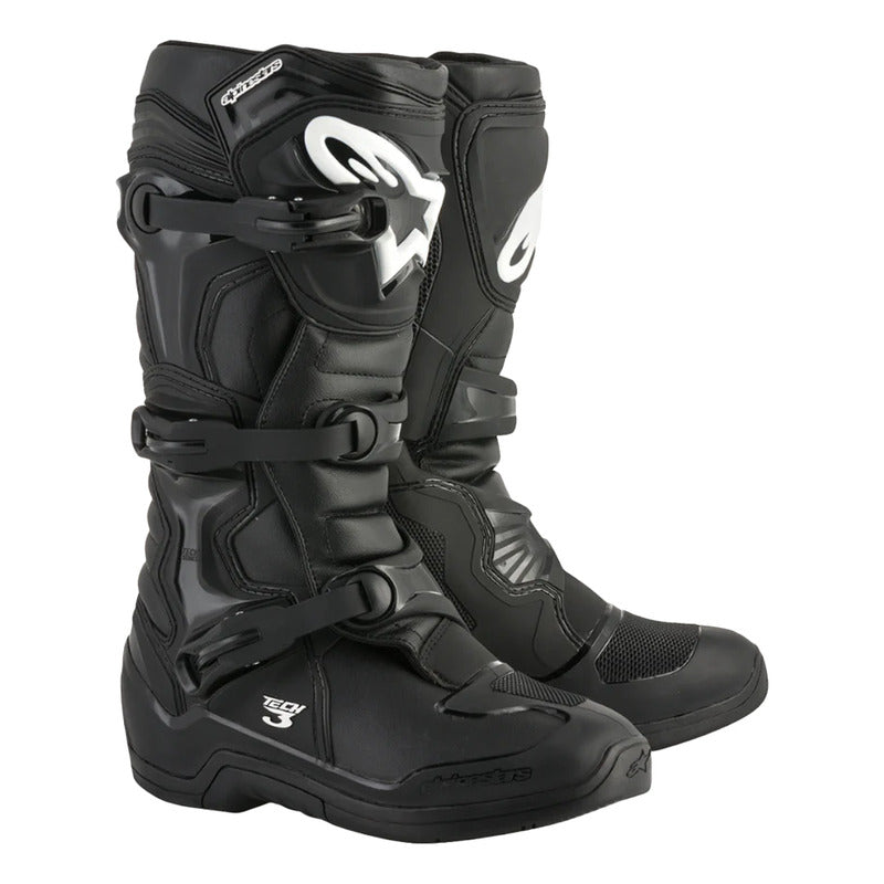 Botas Alpinestars Tech 3 Enduro/mx Talla 8us Negro 8 Us