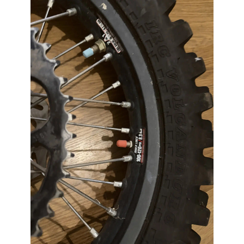 Rin Con Llanta Tubliss Sprocket 52 Dientes Ktm/husq/gas/sher Negro