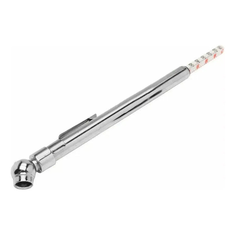 Medidor De Presión De Aire 10-75psi Incluye 4 Tapas P/llanta