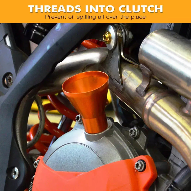 Tapón Para Llenado De Aceite Aluminio Ktm 250/300/350-530 Naranja