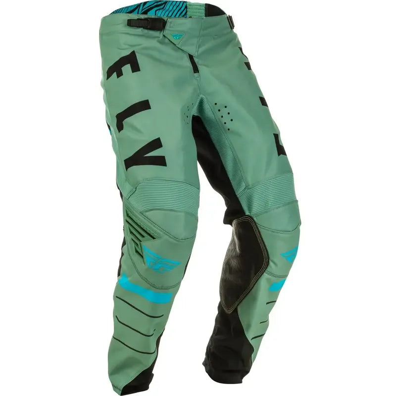 Pantalon Fly Racing Kinetic K120 Mx Enduro Mtb Talla 36 Verde 36us
