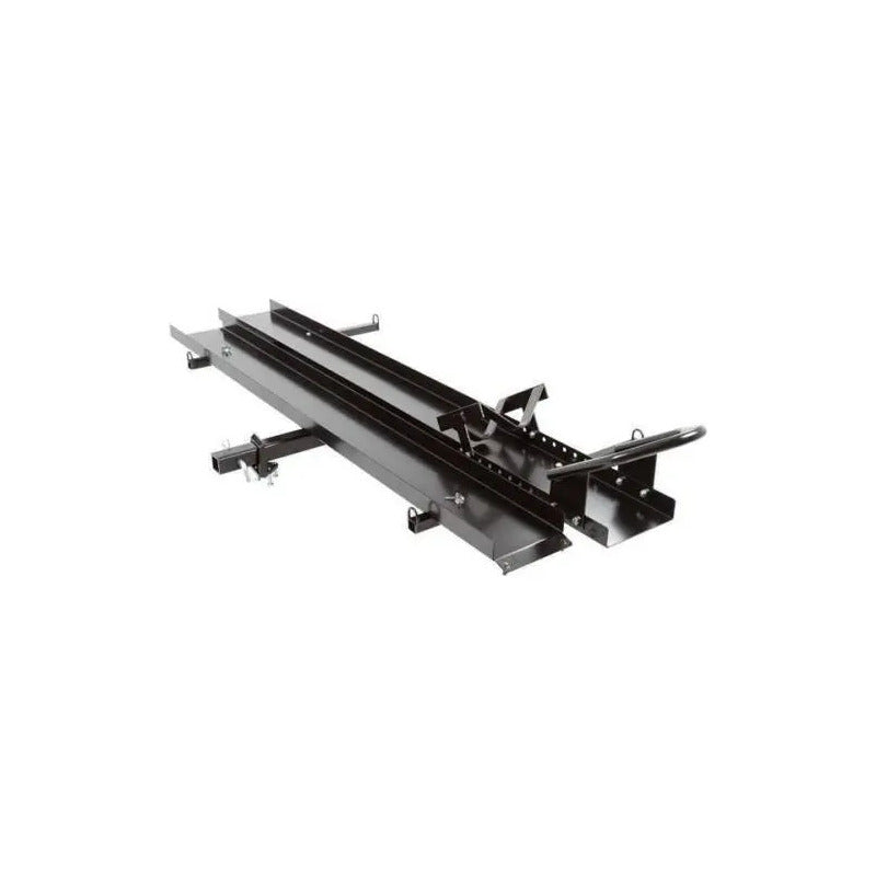 Motocicleta Scooter Carrier Transp. Acero Rampa Heavy Duty Negro