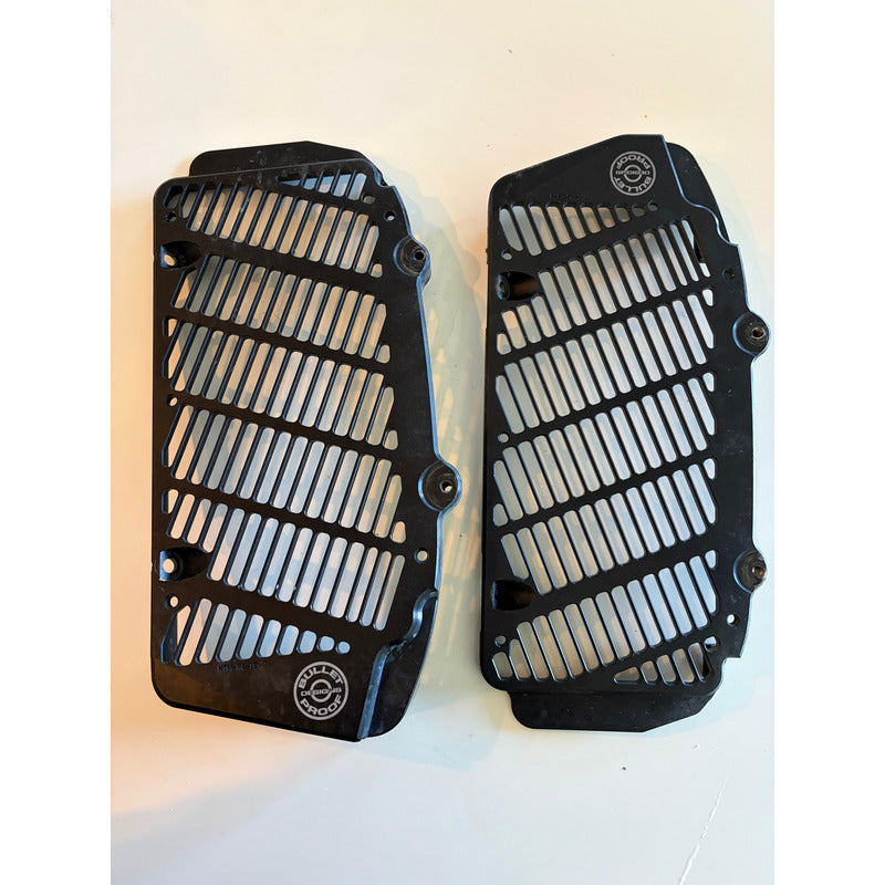 Protector Radiador Bullet Proof Designs Ktm/husq/gas Exhibic Negro