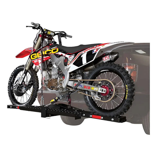 Remolque Rampa Rack Para Transporte De Motocicleta Factura Negro