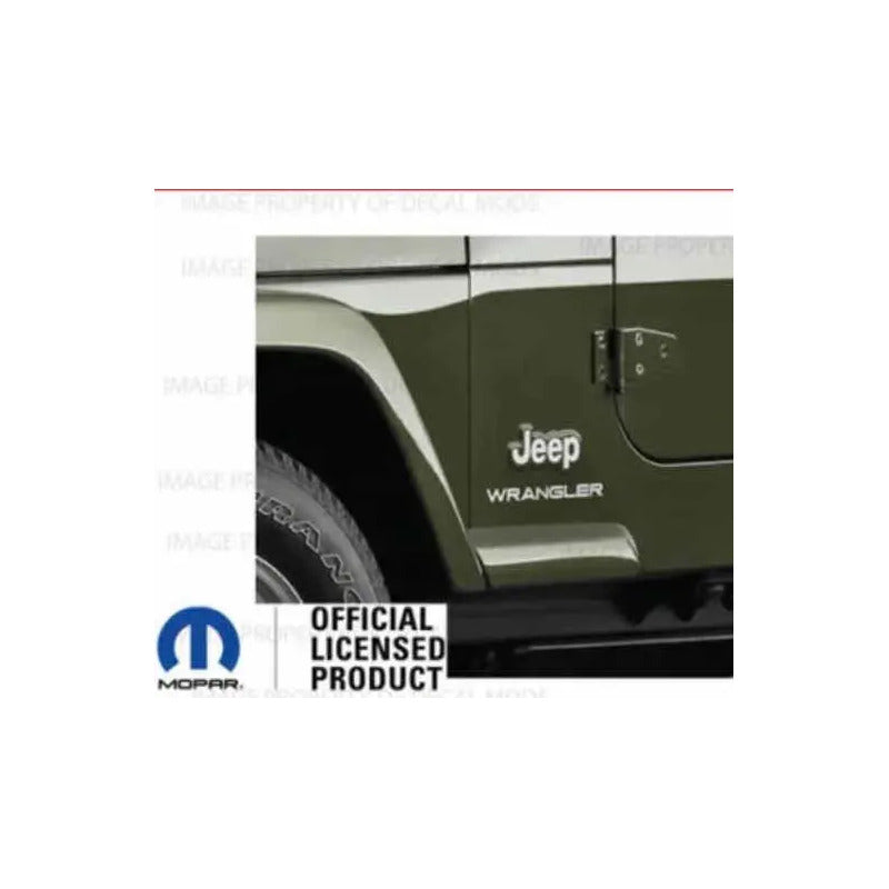 Calcas (2)  Original  Jeep  Logo 1997-2006 Mopar