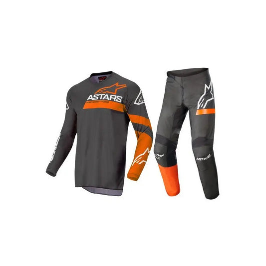 Pantalon Jersey Combo Alpinestars Fluid  Talla 34 / Large Gris / Naranja