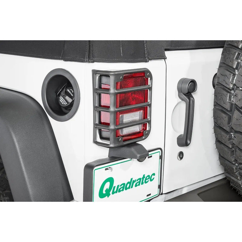 Cubre Faros Tactik 8 Pzs  Jeep Wrangler Jk 2007 A 2018 Mx