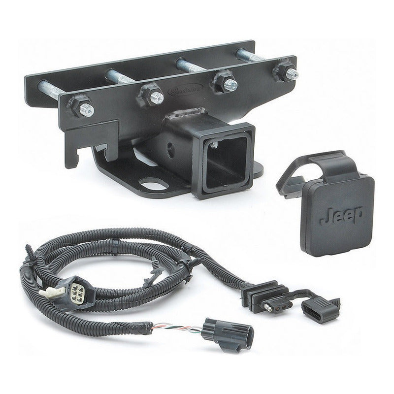 Tiron Receptor Jeep Wrangler Con Kit De Cable Y Plug Factura