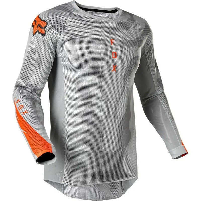 Jersey Fox Racing Airline Exo Enduro Mx Genuino Medium M Gris