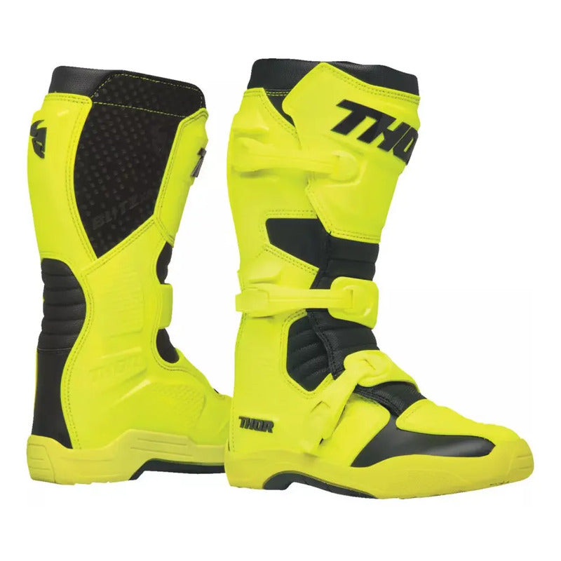 Botas Thor Blitz Xp Enduro/mx/atv Negro Colores