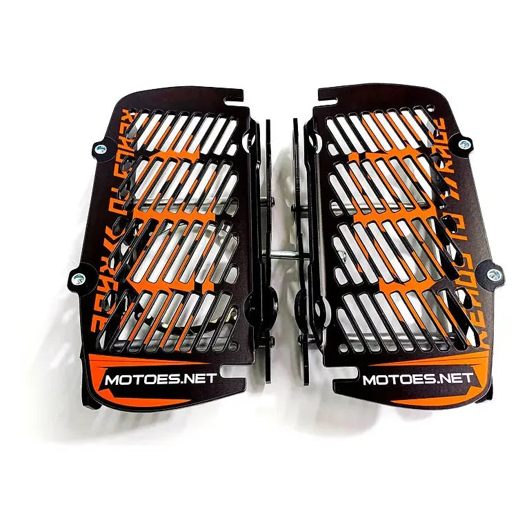 Protector De Radiador Motoes Para Ktm 2020-26 2t/4t Naranja
