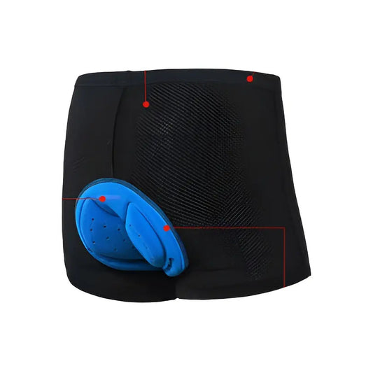 Shorts / Ropa Interior Con Protección Biker/mtb Bike 32-36  Negro Xl 32"-35"