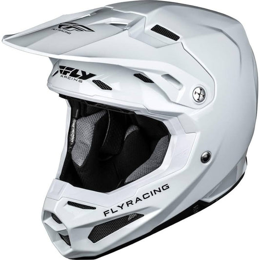 Casco Fly Racing Formula Carbon 2023 Large Remate Exhibición Blanco Carbon Large